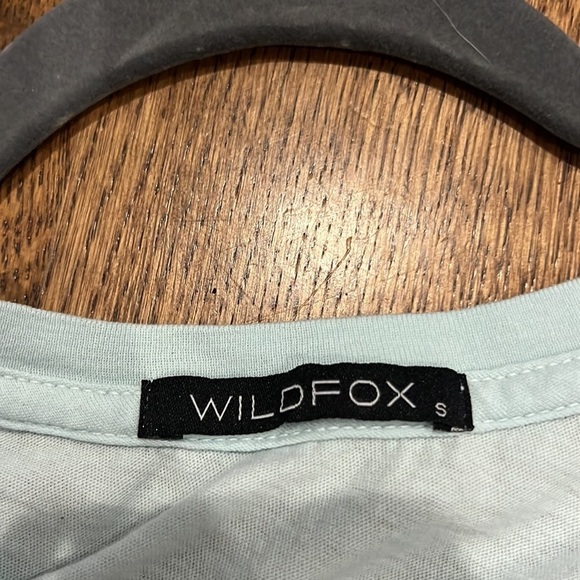 Wildfox Women’s Blue and White Tank Top Size Small - Picture 3 of 4